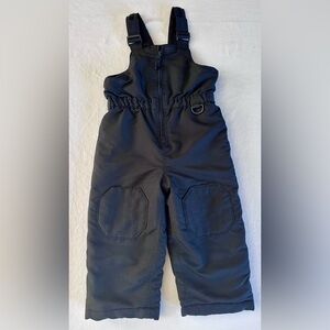 Wonderkids Snow Bib Pants Black Size 3T Winter Ski Snowboard Insulated